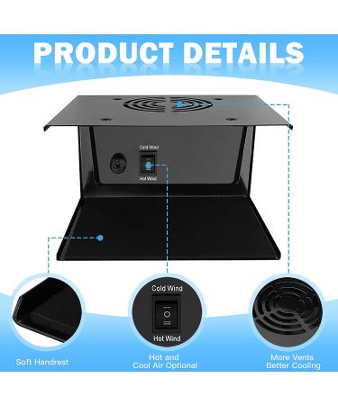 GGAIFbp 300W Nail Dryer for Regular Polish | Fast Drying Blower with Hot and Cool Air | Professional Nail Gel Polish Dryer Fan for Manicure Salon and Home Use - Buy Online on GoSupps.com