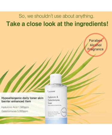 Shop Hyaluronic Acid & Galactomyces Toner | K-Beauty Facial Toner with Collagen & Centella Asiatica - 16.9 fl oz (500ml) - International Shipping - Buy Online on GoSupps.com