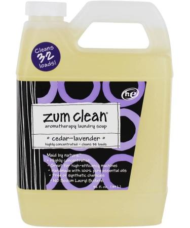 ZUM Aromatherapy Laundry Soap Lavender-Cedar 32 fl oz - Eco-Friendly Clean - Buy Online on GoSupps.com