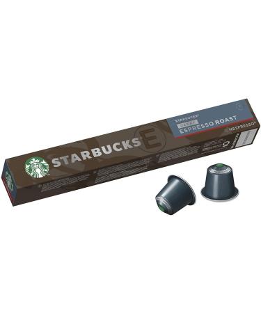 Starbucks Decaf Espresso Roast 50-Pack Coffee Capsules Roasted Coffee Nespresso Compatible - Buy Online on GoSupps.com