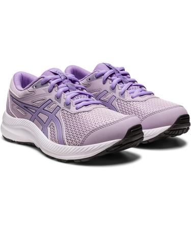 ASICS Kid's Contend 8 Grade School Running Shoe - Dusk Violet/Digital Violet - Size 2 Big Kid - Buy Online on GoSupps.com