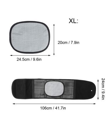 Heating Warm Waist Belt - XL Lumbar Massage & Support for Healthcare Relief - Buy Online on GoSupps.com
