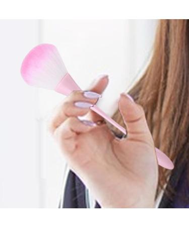 Rukjmqi Setting Powder Brush Portable Slim Powder Makeup Brush Powder Foundation Brush Nail Brushes Face Makeup Tool for Complete Coverage and Prefect Finish pink - Buy Online on GoSupps.com