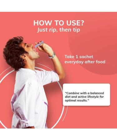 SS Gut Health Probiotics for Gut Microbiome Balance Better Immunity Digestion & Nutrition Absorption | No Added Sugar | 15 Vegan Sachets For Men and Women - Buy Online on GoSupps.com