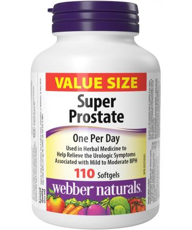 Webber Naturals Super Prostate 110 Softgels Helps Relieve Urological Symptoms & Biotin 10 000 mcg Extra Strength 120 Capsules Supports Healthy Hair Skin & Nails Energy Metabolism Vegan Super Prostate + VITAMIN 3908 - Buy Online on GoSupps.com