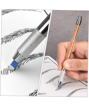 Angoily 1pc Durable Useful Microblading Embroidered Pen Manual Tool Shaping Tattoos Eyebrow Practical - Buy Online on GoSupps.com