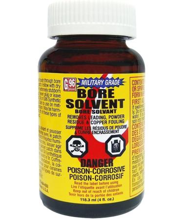 G96 Military Grade Bore Solvent 4oz - Powerful Gun Cleaning Solution - Buy Online on GoSupps.com