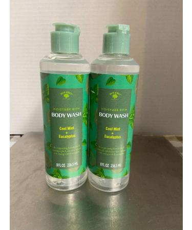 Bolero Body Wash ( Cool Mint & Eucalyptus) 2 EA 8 oz each