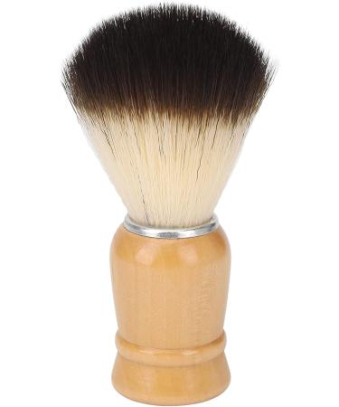 Fyearfly Men's Beard Brush - Soft Hair Wooden Handle Foam Cleaning Brush for Safety & Double Edge Razors | Premium Grooming Tool - Buy Online on GoSupps.com