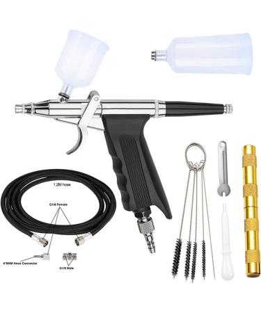 Portable Air Brush Spray Gun Airbrush Compressor Pen for Makeup Beauty Care Skin Nail Art Cake Decoration Barber Shop - Tool Kit(B) - Buy Online on GoSupps.com
