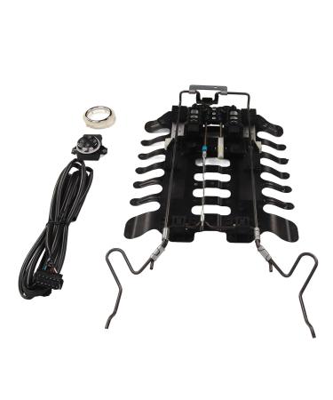 Adjustable Car Seat Back Lumbar Support | 4 Paths Switch & Electric Lifting | Enhance Comfort with Dual Engine Relief - Buy Online on GoSupps.com