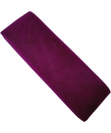 Abbaoww 4 Inch Wide Stiff Horsehair Braid - 25 Yards for Wedding Dress & Dance Gowns - Fuschia - Buy Online on GoSupps.com