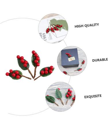 ABOOFAN 20 Pcs Christmas Decorations Christmas Tree Ornaments Berries Faux Plants Christmas Artificial Decor Christmas Tree Hanging Decor Party Decor Berry Flower Arrangement Foam Wrap - Buy Online on GoSupps.com