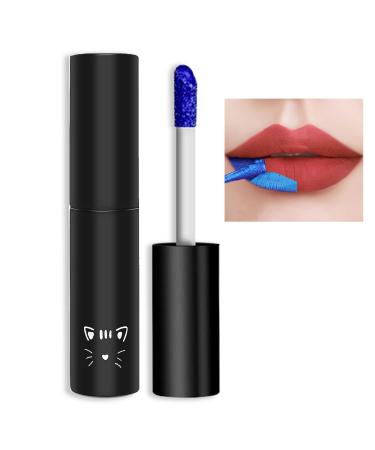 AWCCXMYM Peel Off Lip Stain Lip Tint Matte Lipstick Nude Lip Gloss Long Lasting Waterproof Up To 24 Hours Non Stick Cup Non Fade Liquid Lipstick Lip Tint Stain Makeup 02