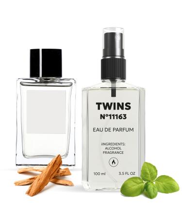 TWINS Impression of Bois Imperial | Unisex Perfume for Women and Men Eau de Parfum | No.11163 | 3.4 Fl Oz / 100 ml Essential Parfums Bois Imperial Impression