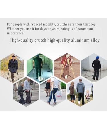 Forearm Crutches Adjustable Forearm Crutches - Lightweight Crutches with Open Cuff - Comfortable Wrist Handle Adjustable Standard and Tall Adults Lightweight Aluminum Lightweight Arm Crutch Journey - Buy Online on GoSupps.com