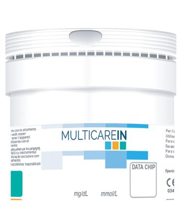 PRIMA Home Test MultiCare InGlucose Electrodes Strips - 25 Pack for Accurate Blood Sugar Monitoring | Fast International Shipping - Buy Online on GoSupps.com
