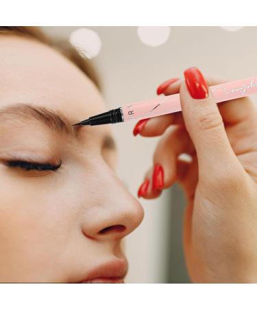 Waterproof Liquid Eyeliner | Waterproof Eye Liner - Women Precision Brush Tip Glides On Easily To Create Any Look Gel Pigments With 24-Hour Wear Lambo 03#soft Mist Milk Tea Brown - Buy Online on GoSupps.com
