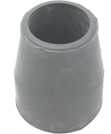 Gray Walker/Commode Tips Set of 4 - 1 Inch Diameter Replacement Tips - Buy Online on GoSupps.com