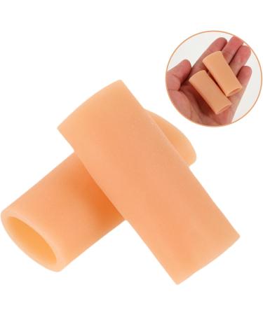Hemoton Finger Protector & Sleeve - 5 Pairs Compression Finger Brace - Khaki Finger Covers for Protection & Support - Ideal for Finger Injury & Arthritis - Buy Online on GoSupps.com