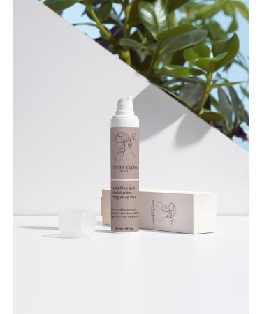 INNER GLOW BEAUTY Calm Veil Fragrance-Free Facial Moisturizer Gentle Daily Hydration Soothing Face Cream For Sensitive Easily Irritated Delicate Skin Morning Evening Use Non-Greasy 1.69 fl oz - Buy Online on GoSupps.com