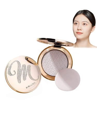 Golden Diamond Face Powder Diamond Face Powder Oil Control Setting Powder Long Lasting Waterproof Face Powder 0.28 Oz (#03 Natural powder)