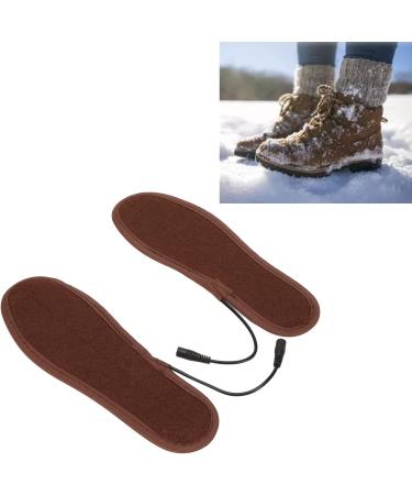 Heated Shoe Inserts - 2 Pack USB Foot Warmers for Men & Women | Washable & Fast Warming (35-36) - Buy Online on GoSupps.com