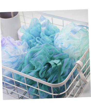 Veemoon 4pcs Bath Ball Body Wash Sponge Set - Shower Accessories for Guest Bathroom Essentials - Buy Online on GoSupps.com