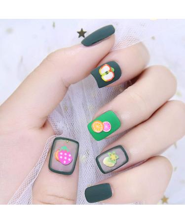 Exceart 3200 Pieces 3D Nail Art Discs | Fruit Slice Decorations for Nails & Crafts - Buy Online on GoSupps.com