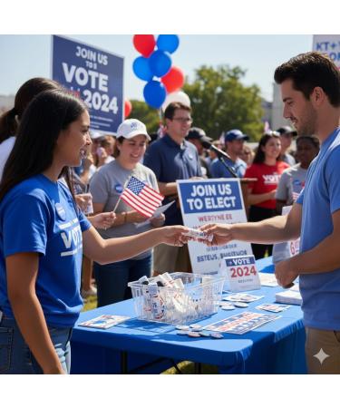 Custom Political Campaign Lip Balm - Vote for Candidate Election Giveaways - Bulk Promotional Items for Congress Senate Mayor Campaigns - Buy Online on GoSupps.com