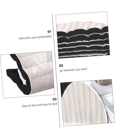 FOMIYES 2 Pairs Sneaker Heel Stickers | Silicone Heel Grips & Pads for High Heels | Comfort Shoe Inserts for Women | Black & Rose Gold Options - Buy Online on GoSupps.com