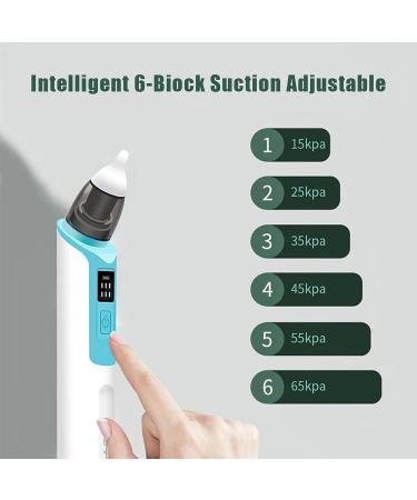 Adjustable Baby Nasal Aspirator - Easy-to-Grip/Home Use (Light Blue) - Buy Online on GoSupps.com