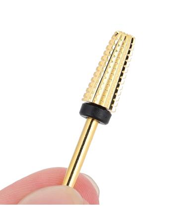 Wolfram Steel Nail Drill - Multifunction Conical Nail Polishing Accessories for Dead Skin Removal | High-Quality Round Head X #5 - Buy Online on GoSupps.com