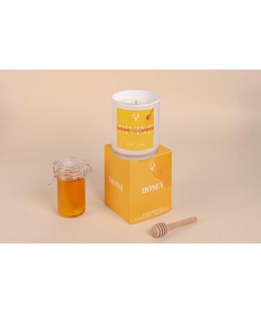 Honey Scented Candle | 10 oz Premium Aromatherapy Candle | International Shipping Available - Buy Online on GoSupps.com