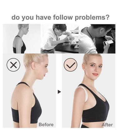 Posture Pro Fix Posture Pro Fix Neck and Shoulder Corrector Posture Pro-Fix -Fotg Posture Pro-Fi Nano Body Corrector (Mdiume Black+White) - Buy Online on GoSupps.com