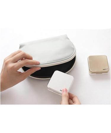 Mini Travel Contact Lens Case - Stylish Rose Gold Solution for Easy Lens Care - Buy Online on GoSupps.com