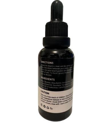 Beard Growth Oil Serum | All Natural & Organic Unscented Beard Oil for Men | 30ml Grooming & Self Care Gifts - Buy Online on GoSupps.com