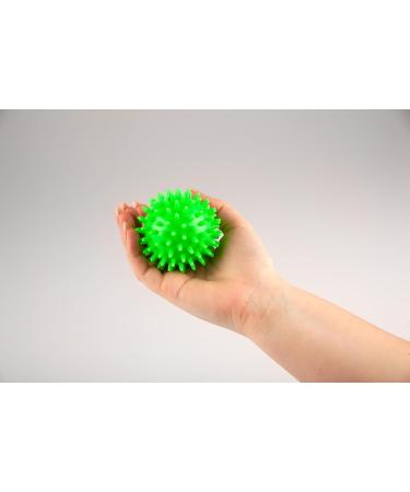 Sport-Tec Hedgehog Ball Massage - Soft Reflexology Self-Massage Ball ( 7 cm Neon Green) | International Shipping - Buy Online on GoSupps.com