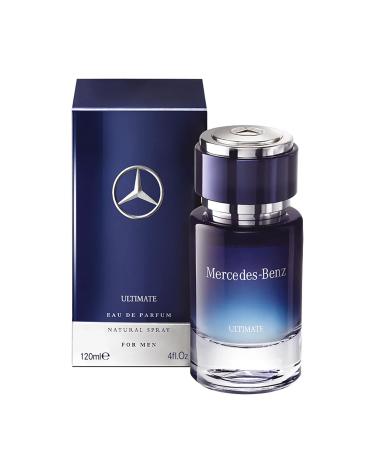 Mercedes-Benz For Men Ultimate - Eau de Parfum for Men - Long Lasting Mens Cologne - Amber Patchouli Cologne for Men - Perfume for Men - 4 oz Fresh 4 Fl Oz (Pack of 1)