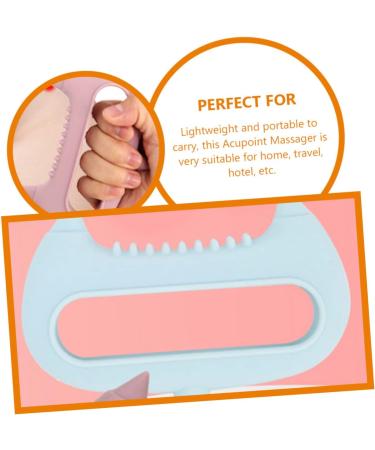 Ultechnovo 4-Piece Acupunctive Massage Set - Compact Silicone Gua Sha Comb & Scalp Massager for Spa Wellness - Buy Online on GoSupps.com