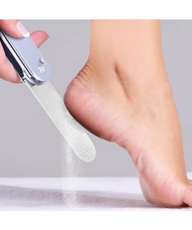 3 In 1 Foot File Callus Remover Foldable Pedicure Foot Rasp with 3 Sides Foot Scraper Shaving Cracked Heel Hard Dead Skin Remover to Remove Callus Corns Foot Smoother for Feet Care (Gray) - Buy Online on GoSupps.com