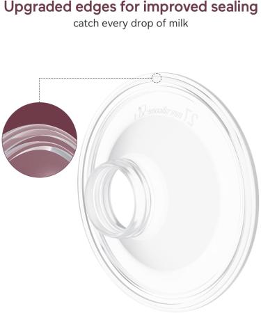 Momcozy Single-Sealed Flange 27mm for S9 Pro/S12 Pro Breast Pump | Original Replacement Accessory 1PC - Buy Online on GoSupps.com