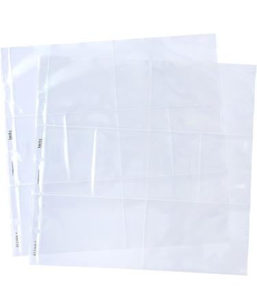 Becky Higgins Project Life Photo Pocket Page Protectors - Design A (60 Pack) - 12x12 inches - Ideal for Scrapbooking and Memory Keeping - Buy Online on GoSupps.com