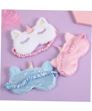 Buy Mobestech 3pcs Kids Sleeping Masks | Cute Cartoon Eye Masks | Breathable Cooling Night Blindfolds for Children - Buy Online on GoSupps.com