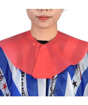 Yemirth Adjustable Hair Cutting Collar - Soft Silicone Magnet Buckle Shawl for Salon & Home Use - Red - Buy Online on GoSupps.com