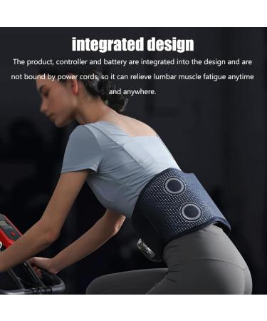 ThyxG Heated Waist Belt - Ultimate Back Support with 7 Speed Heat & 3 Vibration Modes for Waist Fatigue Relief - Buy Online on GoSupps.com