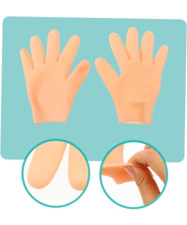 Beatifufu 1 Pair Moisturizing Gloves Softening Gloves Finger Gloves Hands Night Mittens Hand Lotion Sleeping Gloves Hand Softening Moisture Gel Gloves Black Gel Exfoliating Hand Masks Sebs - Buy Online on GoSupps.com