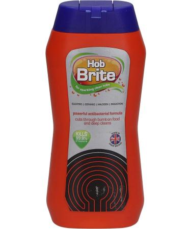 Hob Brite Cleaner Cream (3X 250ml) - Original Ceramic & Electric Hob Cleaner with Scrubbing Pad - Buy Online on GoSupps.com