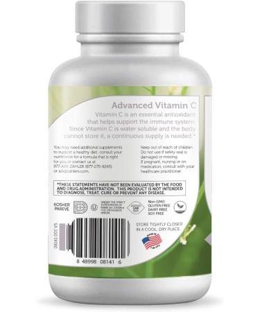 Zahler Pureway C 1000mg | Advanced Vitamin C Supplement | Certified Kosher | 90 Tablets - Buy Online on GoSupps.com