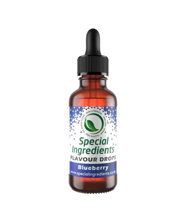 Blueberry Flavour Drop 500ml Highly Concentrated Versatile Food Flavouring - Vegan Non GMO Gluten Free Blueberry 500ml